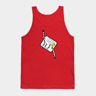 Wash your Hands Sign Tank Top